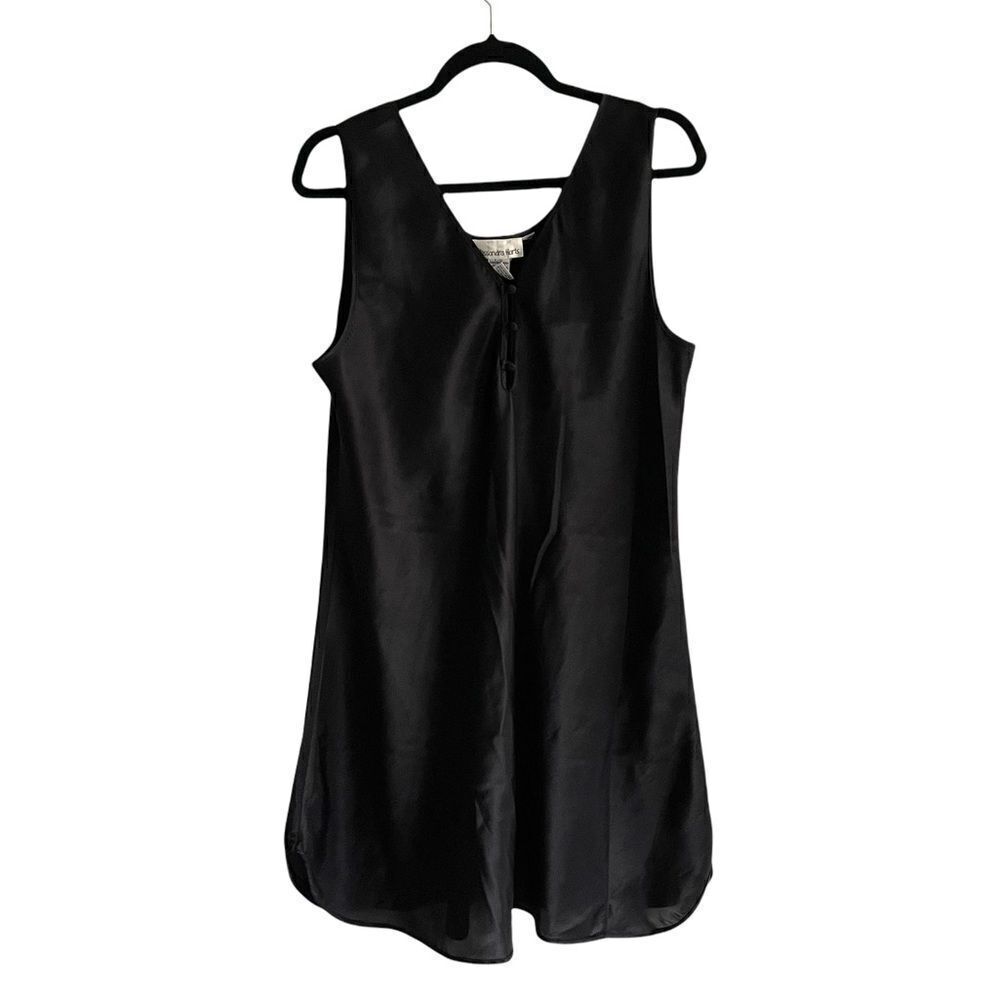 Cassandra Hart Black Nightdress Nightgown Chemise Large
